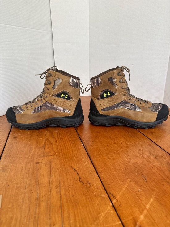 Under Armour UA Speed Freek Bozeman 600 Mens Boots Size 12 Hunting Camo